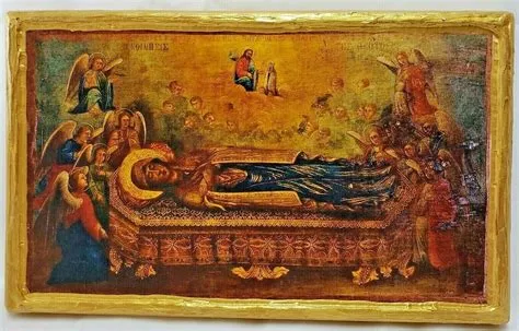 A Dormition of the Theotokos – Uma Obra-Prima Rara de Retorica Visual e Sutil Simbolismo Bizantino!